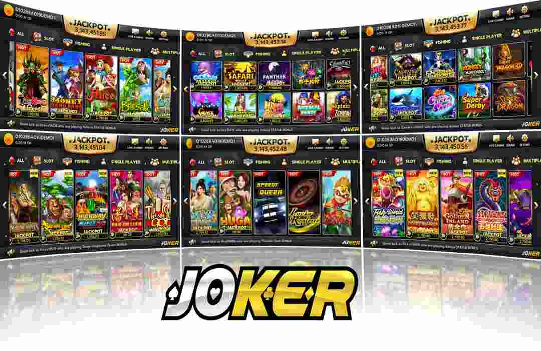 Joker Gaming đem đến thị trường kho trò chơi khổng lồ đặc sắc