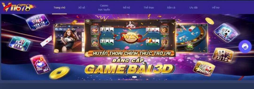 Trải nghiệm game bài 3D cực chill của VN678